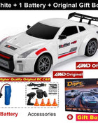 New 4WD Remote Control Drift Car Full Size 1:24 Mini Remote Control Racing Car Model 2.4G Radio High Speed RC Car Boy Toy Gift