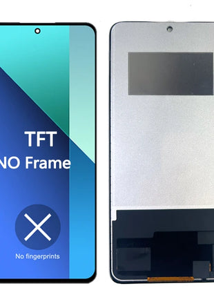 6.67 ''AMOLED Display Per Xiaomi Redmi Nota 13 4G Display LCD Touch Screen Digitizer Per Redmi Nota 13 4G Display LCD di Ricambio