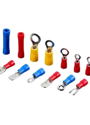 Assorted Electrical Crimp Terminal Kit 280/1500pcs - Cold Pressed Male Female Quick Connect Lugs for DIY & Repairs