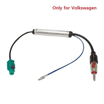 Antenna radio speciale per auto AM/FM Amplificatore di segnale radio audio Doppio adattatore antenna per antenna radio Fakra RF per Volkswagen