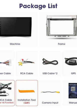 Srnubi Android Car Radio for Toyota Corolla Verso 2004-2009 Carplay Android auto 2Din Multimedia Player Autoradio Navigatore GPS