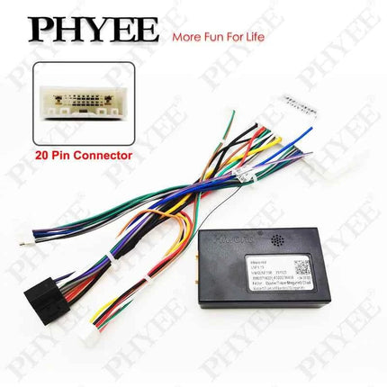 Decoder CAN Bus 20Pin 32Pin, con Ritenzione SWC, P&P 16Pin Android, per Renault Clio 4 Kadjar Sandero 3 Dacia Logan 3 15-22