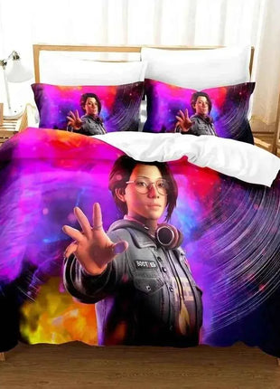 Game Life Is Strange Before The Storm Bedding Set,Duvet Cover Set,King Queen Twin Size Quilt Cover Set for Boys Girls Adult