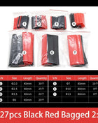 127/328/750 Pcs Heat Shrink Tubing Kit 2:1 Wire Shrinkable Tube Heat Shrink Wire Connect Cover Protection Sleeves