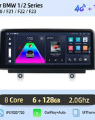 Junsun 1920*720 Wireless Carplay Android Auto Multimedia Car Radio For BMW 1 2 3 4 Series F20 F21 F22 F30 F31 F32 F33 F34 F36