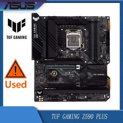 ASUS TUF Gaming Z590-Plus, LGA 1200 (Intel 11th/10th Gen) ATX Gaming Motherboard