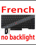 Laptop Replacement Keyboard for Lenovo ThinkPad E480 E485 E490 E495 L380 L390 L480 R480 T480S L490 T490 T495 US/BR/FR/UK/PT/SP