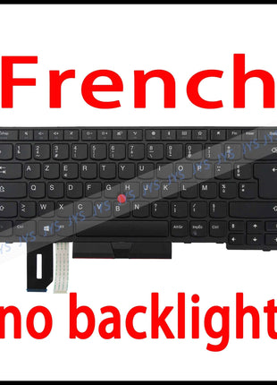 Laptop Replacement Keyboard for Lenovo ThinkPad E480 E485 E490 E495 L380 L390 L480 R480 T480S L490 T490 T495 US/BR/FR/UK/PT/SP