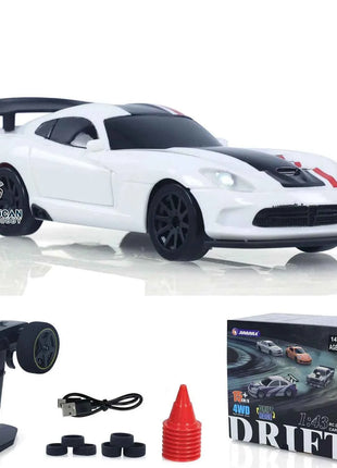 SALE 4WD RTR 1/43 RC Speed Car Four-wheel Drive Radio Control 2.4g Mini Racing Drifting Car Toys High Speed Model Gift for Boys