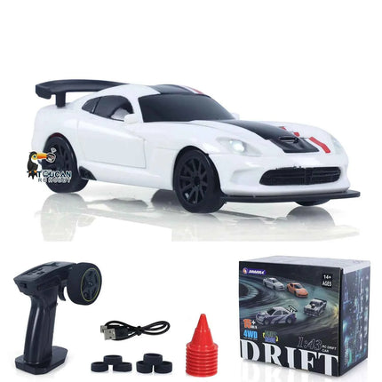 SALE 4WD RTR 1/43 RC Speed Car Four-wheel Drive Radio Control 2.4g Mini Racing Drifting Car Toys High Speed Model Gift for Boys
