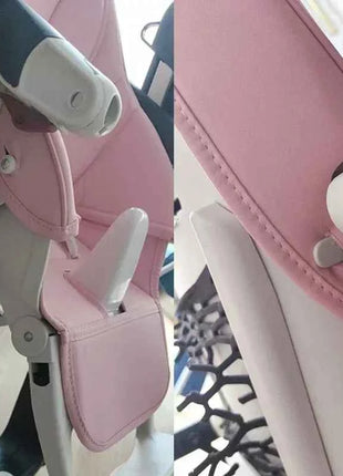 Baby Stroller Leather Cushion Baby Dining Chair Leather Cover PU Composite Sponge Cushion Baby Cover Chair Seat Case Accessories