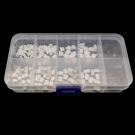 60set connettore JST SH1.0 passo 1.0mm 2P 3P 4P 5pin SMD spina maschio orizzontale alloggiamento presa femmina + terminali