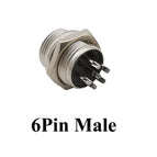 6Pin Male