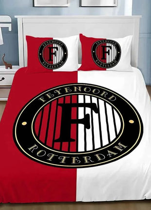 3D Print Hot Fc F-Feyenoords Bedding Set Bedroom Quilt Cover Set Single Double Size Duvet Cover Pillowcase for Adult Boys
