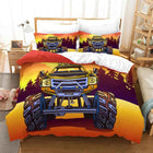 M-Monster Jam Bedding Set Single/Twin/Full/Queen/King Size Monster Jam F-F1 Bed Set Aldult Kid Bedroom Duvetcover Sets 3D Anime
