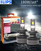 Philips LED 15000lm Ultinon Rally 3590 H4 H7 H8 H11 HB3 HB4 H19 HIR2 H1 Car Headlight 6500K White Max Power 180W 12V 4200K U359N
