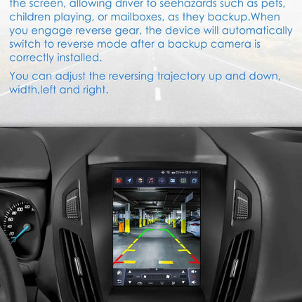 360Camera 9.7inch 2 DIN Android 13 Car Radio for FORD Transit /Tourneo Connect 2013-2018 Car Multimedia Stereo Carplay Autoradio