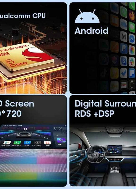 Srnubi Android Car Radio for Toyota Corolla Verso 2004-2009 Carplay Android auto 2Din Multimedia Player Autoradio Navigatore GPS