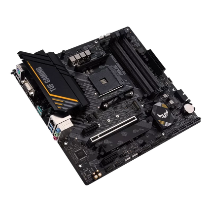 ASUS TUF GAMING B550M-E 128GB 4×DDR4 PCI-E 4.0 1×HDMI2.1 1×Display Port1.2 1×VGA