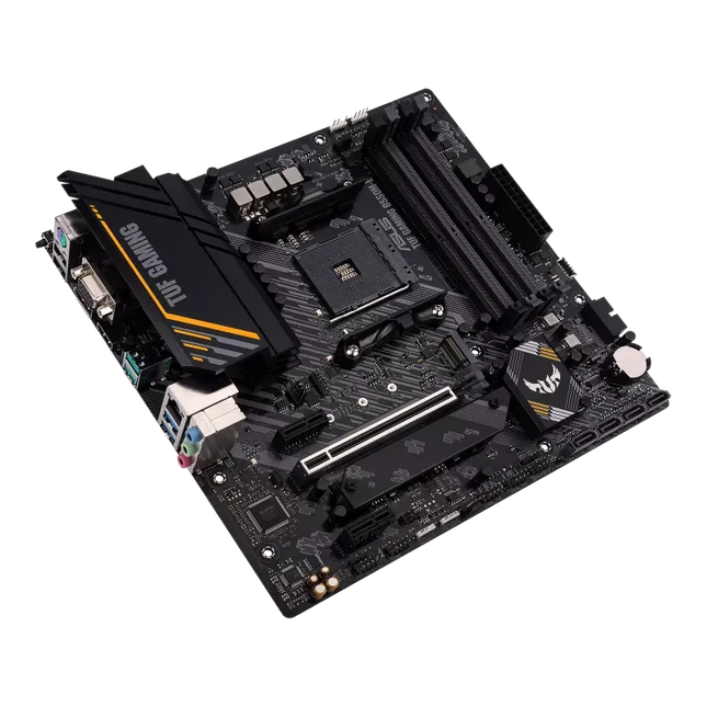 ASUS TUF GAMING B550M-E 128GB 4×DDR4  PCI-E 4.0 1×HDMI2.1 1×Display Port1.2 1×VGA