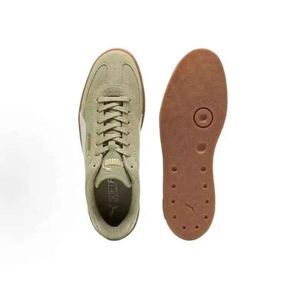 Nuove Sneakers PUMA Unisex 2026 in Suede Retro Low Top 400717-23/24 con Logo in Lamina Dorata e Blocchi di Colore
