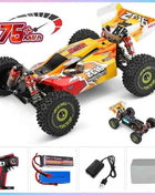 WLtoys 144010 144001 75KM/H 2.4G RC Car Brushless 4WD Electric High Speed Off-Road Remote Control Drift Toys for Children Racing