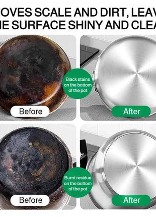JMY Pink Cleaning Paste Multi-functional Stain Remover Degreaser for Kitchen Cookware Oven Home Cleaning Supplies Safe Effective