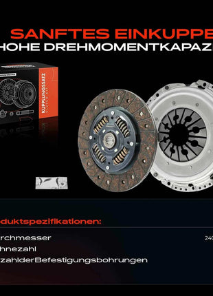 Kit Frizione Frankberg 1x per Opel Astra G Cabriolet T98, Astra G Caravan, Astra G CC, Astra G Coupé, Astra G Saloon 664147