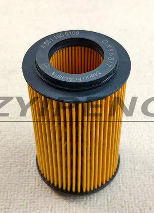 Filtro Olio Auto A6511800109 per Benz W204 W205 W212 A180 B200 C200 E220 E250 CDI CLA GLA GLC