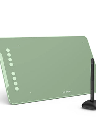 Nuovo XPPen Deco01V3 Tavoletta Grafica Digitale da 10 Pollici, 16384 Livelli di Pressione, 8 Tasti di Scelta Rapida per Android, Windows e Mac
