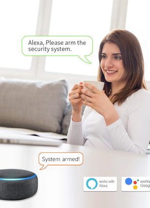Staniot Sistema di Allarme Domestico da 7 pollici Wireless WiFi 4G Tuya Kit di Protezione di Sicurezza Intelligente Sirena Più Forte da 115 dB Batteria da 5000 mAh