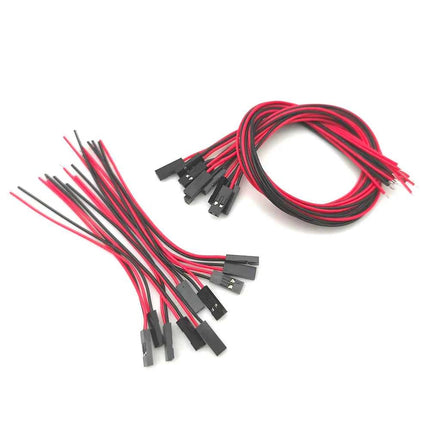 10/20 Pz 2 Pin Femmina Jumper Wire Connettore Cavo di Prolunga 10 cm/20 cm/30 cm di Lunghezza Per Cavo Dupont stampante 3D
