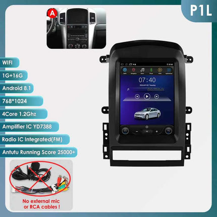 Hizpo 9.7" 2 Din Android Auto Car Radio for Chevrolet Captiva Sport 2006 - 2012 Multimedia Video Player Carplay  for Tesla Style