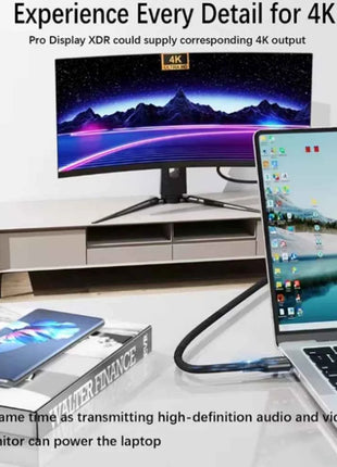 FDBRO Cavo USB 3.1 di tipo C a ricarica rapida Cavo USB di ricarica super veloce da 240 W 20 GB per iPhone 15 Pro Xiaomi MacBook iPad Google Switch