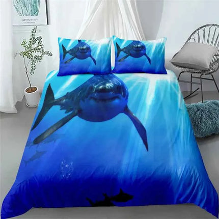 Sunset Play Dolphins 3d Bedding Set without sheet Single Twin Double Queen King Cal King Size Bed Linen Set