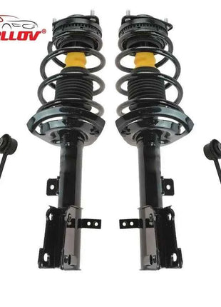 Kit sospensione anteriore da 4 pezzi Completo puntone e gruppo molla elicoidale Stabilizzatore barra antirollio per Chrysler Sebring Dodge Avenger
