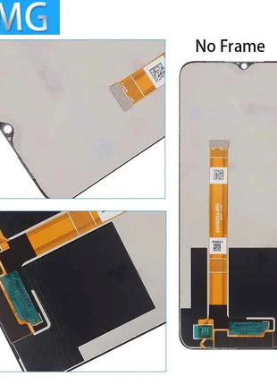 Original For Oppo A5 2020 LCD Display With Frame Screen Touch Panel Digitizer Replacement Parts CPH1931 CPH1959 CPH1933 CPH1935