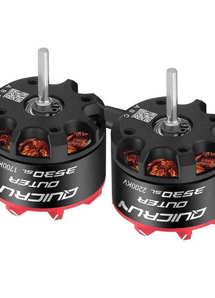 Hobbywing Quicrun WP 10BL80 2-4S 80A Waterproof ESC & Outer 3530SL 1700KV/2200KV Motor