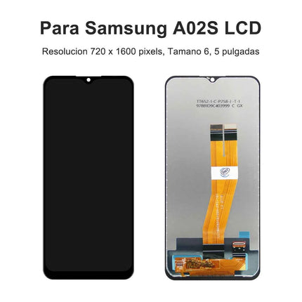 OEM For Samsung Galaxy A02s A025 Display Touch Screen Digitizer Assembly Panel Phone LCD Display Screen Replacement With Frame