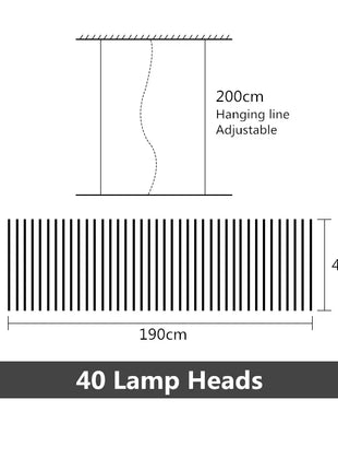 Lampadario moderno a soffitto a LED Creativo a lisca di pesce Soggiorno di lusso Luce Decorazione per interni per la casa Lampada a sospensione per sala da pranzo per ufficio