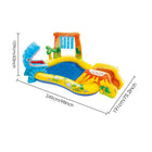 Nuovo Scivolo D'acqua Per Bambini Divertimento Prato Scivoli D'acqua Iatables Piscine Anello Lancia Gioco Per I Bambini Estate Scivolo Set Cortile Giocattoli All'aperto