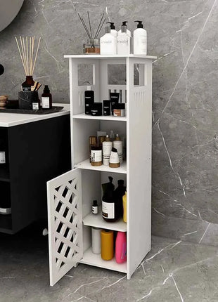 Waterproof Bathroom Cabinets, Bathroom Storage Units With Open Storage Shelf, Corner Organizer For Bedroom, Kitchen, Hallway