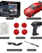 2026 New Kf20 1:64 Drift Rc Car Four-wheel remote-controlled racing car Full proportions Desk Competition Toy Boys Ideal gifts.
