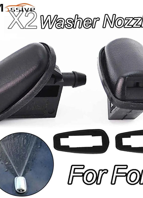 Xukey Parabrezza Anteriore Tergicristallo Ugello di Spruzzo Acqua Spruzzatore Jet Per Ford Focus MK3 Per Mondeo MK4 C-max MK4 2011 2012 2013 2014 2015