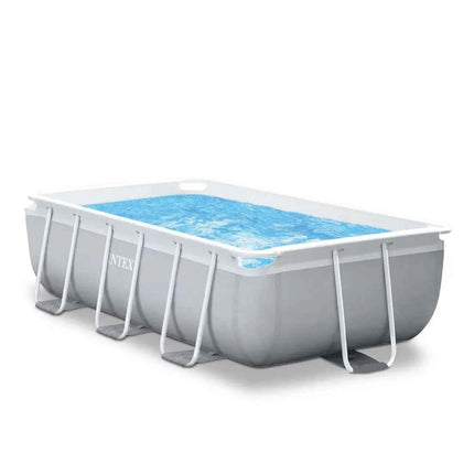 26784 Piscina fuori terra con telaio rettangolare grande 3M X 1,75M X 0,8M per adulti e bambini Materiale PVC durevole