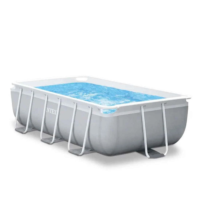 26784 Piscina fuori terra con telaio rettangolare grande 3M X 1,75M X 0,8M per adulti e bambini Materiale PVC durevole