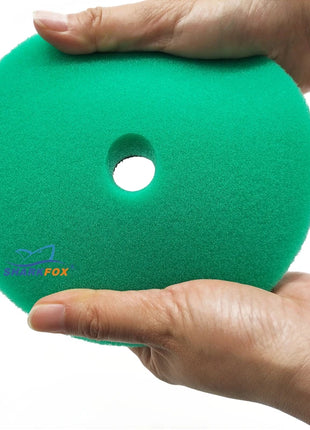 Kit di spugne lucidanti Sharkfox da 5 pollici (125 mm)/6 pollici (150 mm) per lucidatrice per auto, disco lucidante in schiuma.
