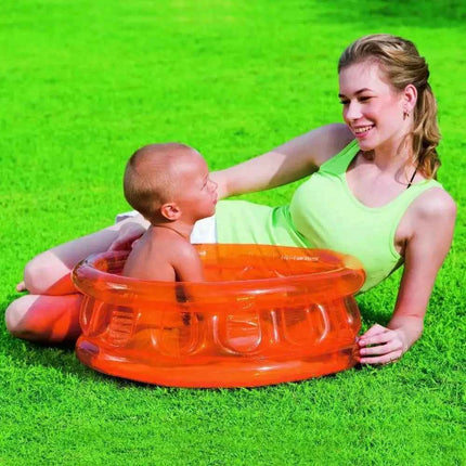Piscina gonfiabile per bambini Bestway D25"xH10"/64cmxH25cm con 3 camere d'aria/piscina per neonati con fondo gonfiabile/piscina per neonati