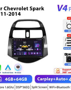 Podofo 4G CarPlay Android Radio For Chevrolet Spark 2011-2014 Car Intelligent System 2din GPS Stereo Head Unit Multimedia Player