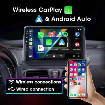Srnubi Car Radio For Renault Megane 3 Fluence Samsung SM3 2008-2014 Multimedia Player Carplay Android Auto Autoradio Navigatore